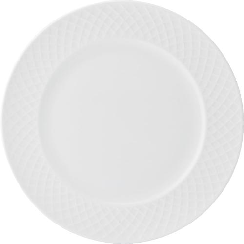 Mikasa Trellis Bone China Lightweight Chip Resistant 40 Piece Dinnerware Set, Service for 8