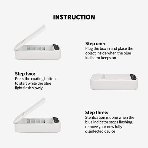 UV Smartphone Sanitize Box (Black)