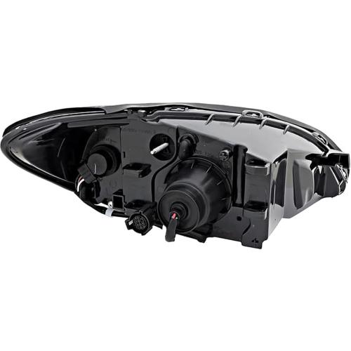 For 2000 2001 2002 2003 2004 2005 2006 2007 Ford Taurus Headlight Assembly Replacement for 00-07 Taurus Head Lights Driver and Passenger Side, Chrome Housing Amber Reflector