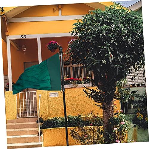 BESPORTBLE Reusable Stainless Steel Flagpole Rotating Heavy Duty Outdoor Flag Holder for Garden Wall Roof and Boat Weather Resistant and Practical Flag Display Rack
