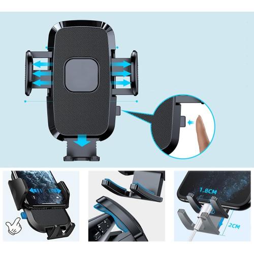 Car Cell Phone Holder Mount for Mercedes Benz GLC GLC300 C C300 E E350 A B CLA 250 300 GLA GLA250 GLB GLB250 GLK 350 450 EQB EQS CLS G AMG Class A220 E300 Sprinter 2016-2024 Vent Accessories