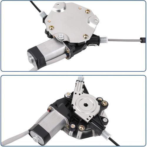 Obaee Front Left Driver Side Power Window Lift Regulator with Motor Assembly Compatible with Chevy Impala 2006-2013 & Chevrolet Impala Limited 2014-2015 Replace OE 748-172
