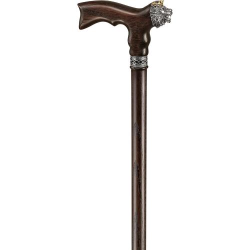 Asterom Walking Cane - Handmade Lion Canes for Men & Women - Wooden, Stylish, Cool Walking Sticks for Men, Seniors