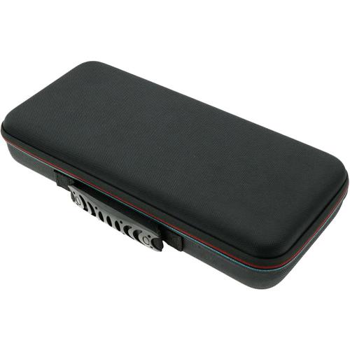 EVA Hard Case Pouch for KZZI K75 PRO RGB 75% Keyboard Hard Shells Travel Carrying Bag Sturdy Hand Strap Smooth Zipper, Black
