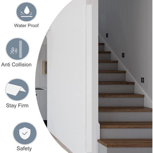 Clear Wall Corner Protector, 2 PCS Self-Adhesive Corner Protectors for Walls, 1.57 W x 35.4 L, Wall Corner Guard for Baby，Furniture，Door，Tables，Cover Sharp Furniture，Easy to Install