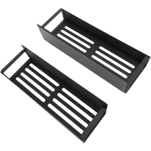 Side Refrigerator Storage Rack, Powder Coating Iron Magnetic Kitchen Shelf, Wall Mounted Rack | Refrig Side Rack | Fridge Organizer Shelf for Kitchen (2PCS)