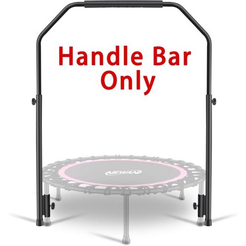 Newan Rebounder Handle Bar Accessory for 40 Round Fitness Trampolines, Cushy Foam Handles,Only Applicable to The Foot Tube Between 2.5CM/0.98IN Diameter(Trampoline Not Included)