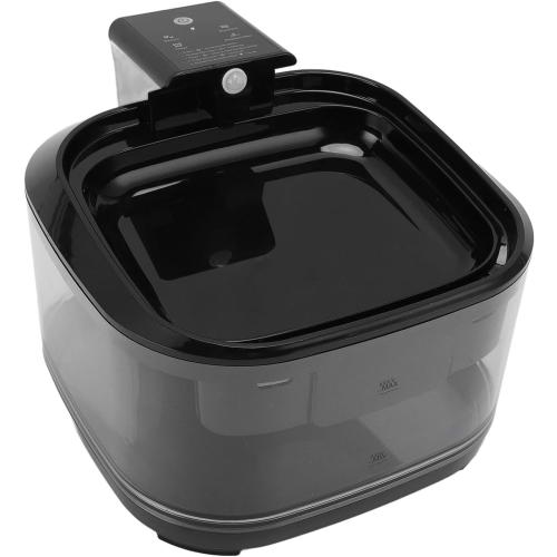 Cat Water Fountain 4.5L Large Capacity Quiet Operating Automatic Cycle Filtration Cat Drinking Fountain for Dog Pet (Black)
