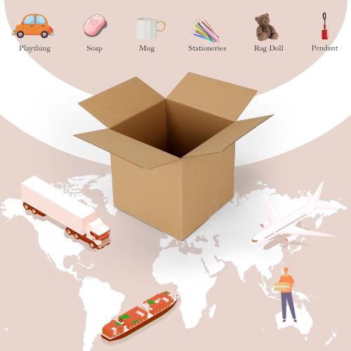 EdenseeLake 7x7x7 inches Shipping Boxes Small Cardboard Boxes for Packing, Moving, Mailing, 25 Pack