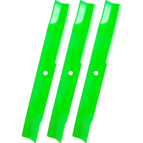 01004719 01004719P 01001805 01003280 01003805 01004719-0637 High Lift Mower Blades for 60 inch Mower Deck Compatible with A riens Cub Ca det Z-Force MTD LT1000 SLT1500 GT1500 (3pack)