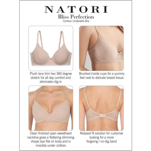 Size 34DDD Natori Women's Bliss Perfection Seamless T-Shirt Bra