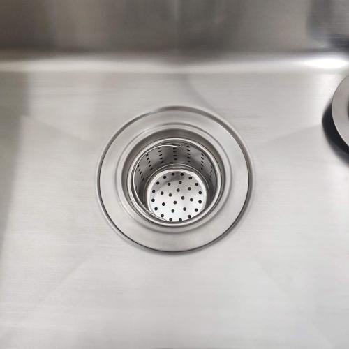 GZILA Kitchen Sink Drain Basket Only, 3-inch Basket for Kitchen Sink Strainer Replacement, Deep Cup Strainers with Handle, SUS 304 Stainless Steel