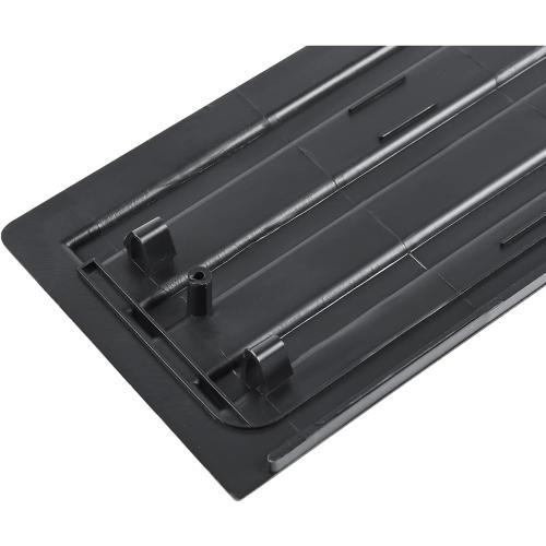 OKPARZ Compatible for Flexible Flex Step Center Tailgate Cap Mad Trim Molding with Release Button Ford F-150 F150 2015-2020 FL3Z9940602B