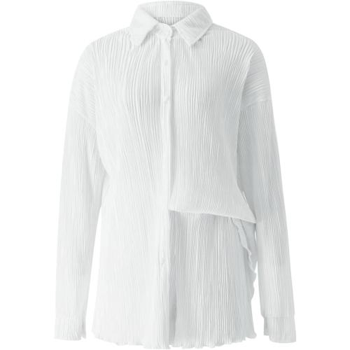 Size Medium Color White NUFIWI Women Y2K 2 Piece Pants Set Oversized Floral Printed Button Down Shirt High Waist Pants Outfits Summer Streetwear