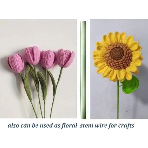 32 Inch Orchid Stakes Pack of 10, Plant Support Stake Bendable Plant Orchid Stick
