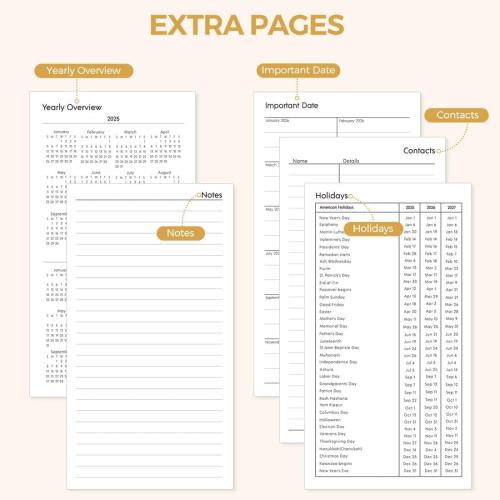 SKYDUE Pocket Calendar 2026-2027, Pocket Monthly Planner Jan 2026 - Dec 2027 for Purse, 6.7 X 3.7 24-Month Small Planner, Academic Year Calendar, Compact Design with Plastic Sleeve