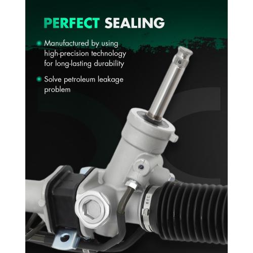 SCITOO Power Steering Rack and Pinion Complete Assembly Replacement For Subaru Forester 2005-2008