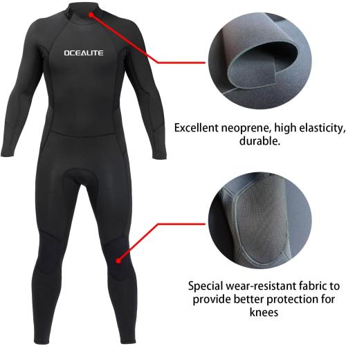 Size Medium Full Wetsuits 5/4mm 4/3mm and 3mm Full Wetsuit for Mens Premium Neoprene Suits for Diving Snorkeling Surfing Swimming