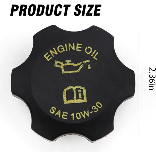 Oil Filler Cap 53010654AA Replacement for Dodge Ram 1500 2500 3500 1999-2002