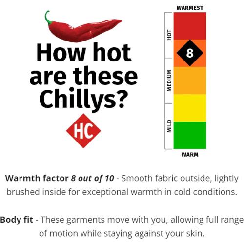 Size small Hot Chillys Men's Micro Elite Chamois Ankle Tight Midweight Body Fit Base Layer