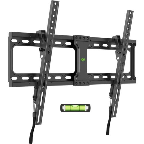 USX MOUNT Tilting TV Wall Mount for Most 37-95 Flat Curved Screen Television, TV Bracket with Max VESA 600x400mm up to 132lbs, Low Profile Tilt Mount for 16, 24 Stud