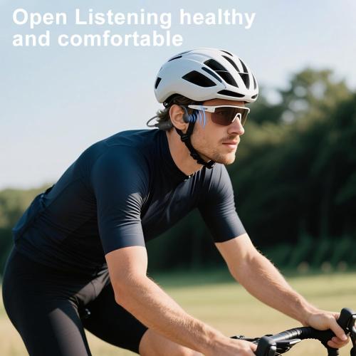 Bone Conduction Headphones, Open Ear Bluetooth 5.4 Headset with Mic