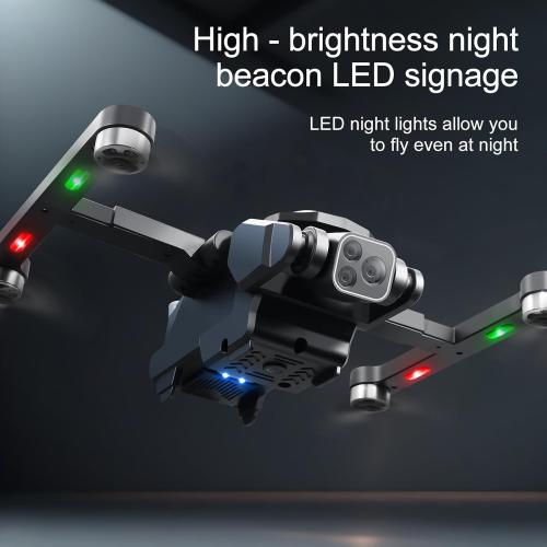 Dodoore S188 GPS Drone with 8K Camera for Adults, FPV RC Quadcopter with Brushless Motor, 5G WiFi Transmission, Obstacle Avoidance, Optical Flow, Auto Return, Follow Me, Storage Bag, 2 Battery, Black