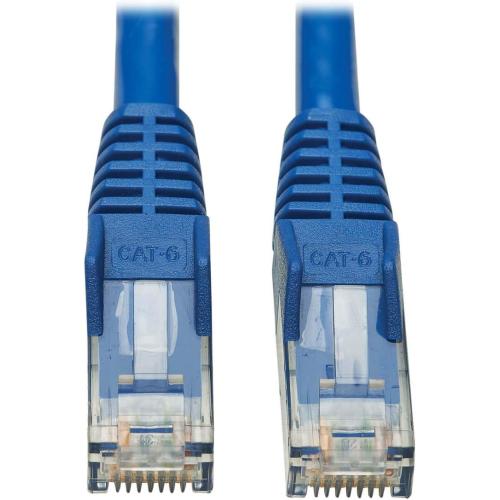 Tripp Lite Cat6 Ethernet Cable, RJ45 M/M Gigabit, Snagless, Molded, UTP, PoE, CMR-LP Patch Cable, 20 ft. Blue (N201P-020-BL)