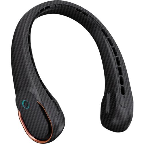 FrSara Neck Fan, Portable Personal Fan Strong Wind, 5200mAh, Air Volume,360° Cooling, No Hair Twisting, Air Volume On 2 Sides, Non-Slip, Quick Charge, Long Use Time, Gift for Women, Men, Birthday