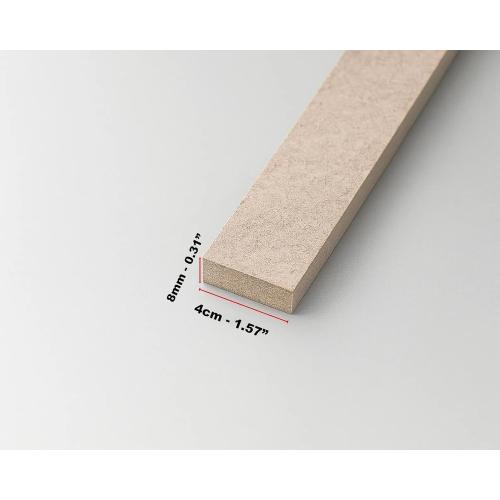Birdeco Arch MDF Wall Molding Kit, Pre-Cut Paintable Wainscoting Panels, Modular Moulding Trim for Accent Interior Decor, Curved & Straight DIY Design Kit for Living Room Bedroom Interior Decor