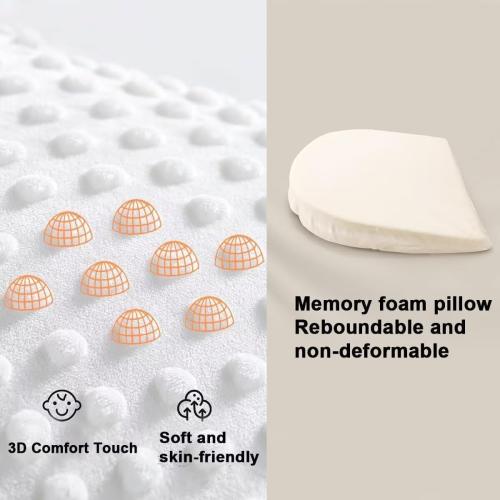 Baby 15 Degree Incline Sleeper Weddge Adjustable Soft and Breathable Pillow