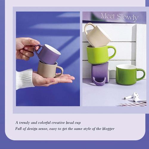 Coffee mugs set of 5,coffee cups ceramic,Small and exquisite cup,5 colors Porcelain Mug for Latte, Hot Tea, Cappuccino, Milk, Cocoa, Microwave & Dishwasher Safe Cups for Men Women Mug Lovers.