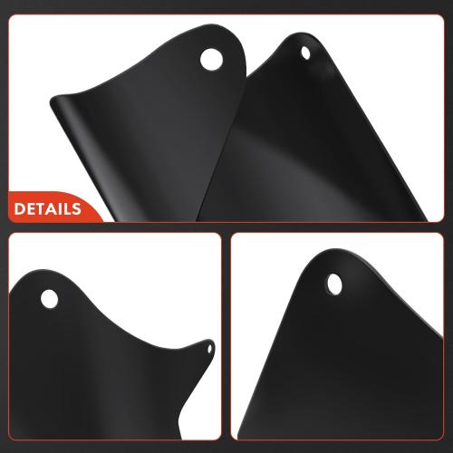 A-Premium Splash Guards Fender Liner Shields Compatible with Toyota Tacoma, 2005-2020, Front and Rear, 4-PC Set