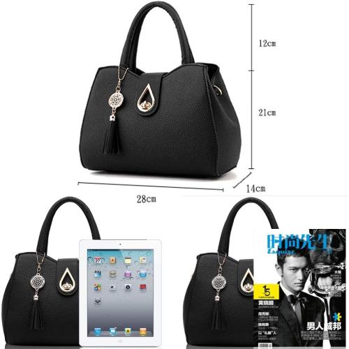 ZiMing Stylish Handbags Women Satchel Bag Top Handle Purse Medium Tote Bag Crossbody Bag Ladies Faux Leather Shoulder Bag