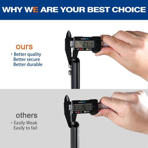 BLACK Lockable Roof Rack Cross Bars 220lb Compatible with 2014-2019 Toyota Highlander XLE Limited & SE & LE Plus & LE with Anti-Theft Metal Heavy Duty Crossbars Black Rooftop Luggage Carrier