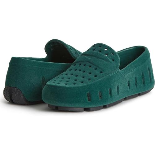 Floafers Unisex-Child Prodigy Driver Faux Suede (Toddler/Little Big Kid) Boat Shoe - size 10