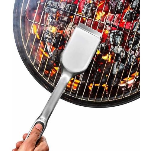 OXO SoftWorks Coiled Grill Brush with Replaceable Head (Stainless Steel, Silicone)