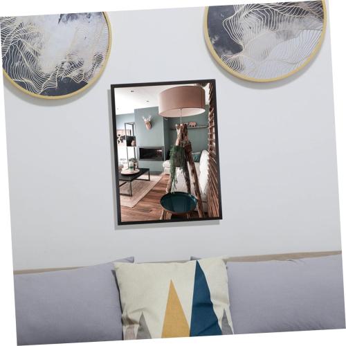 PRETYZOOM Aluminum Picture Frame Wall Mount 24x36 cm Thin Edge Poster Frame Black Metal Photo Display for Bedroom Home Décor