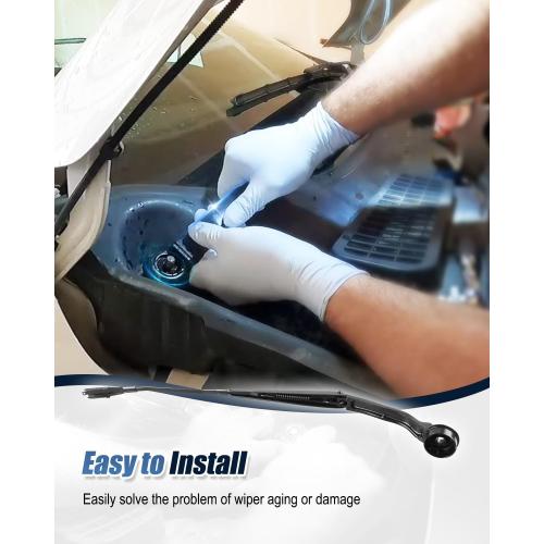 Replace 43513 43514 Front Windshield Wiper Arms Compatible with Ford Escape 2013-2019 CJ5Z17527A CJ5Z17526B, Driver Side & Passenger Side