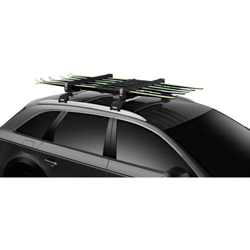 Thule 732607 SnowPack 6 Pairs of skis, Black, L