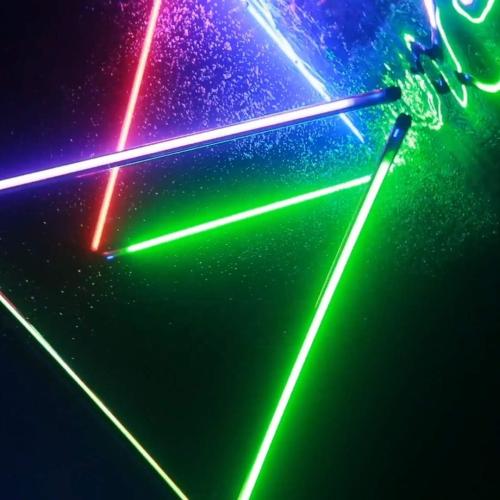 P120 RGB Handheld Photography Light, APP Control 1350 Lumen LED Video Light Wand 360°Full Color 12 Lighting Modes CRI≥95 IP68 Waterproof Built-in Rechargeable Battery 3000k 5750k Colorful Stick