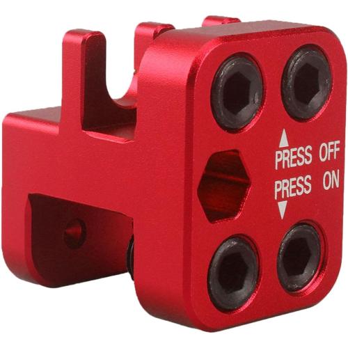 Master Link Press Tool For Drag Specialties Motorcycle ATV 520 525 530 Bike Chain Tool Motorcycle Chain Tool Motorcycle Chain Rivet Tool(RED)