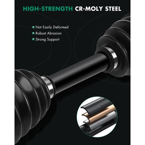 SCITOO Front Right Passenger Side CV Axle Shaft Assembly Fit for Toyota for Highlander 2.5L,3.5L 434100E360,NCV69226