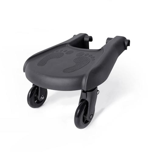 Mompush Rider Board for Ultimate 2 & Ultimate 3, Smooth Wheel Ride-On Stroller Board, Non-Skid Surface, Holds up to 44 Pounds