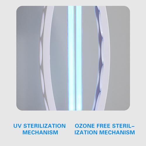 Night Light Glass Light Bulb Universal UV-C Bedside Lamps - Bedroom Lamps,Bed Lamp,Uvo Lamp Spaces up to 450 Square,Fresh Air and Improve Sleep Quality - Bedroom Lights (60W-BK*1)