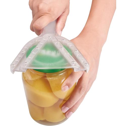 Jar Opener for Weak Hand & Seniors with Arthritis,Easy Twist Off Bottle Caps,Patent | Unique Kitchen Gadgets, Christmas Gifts for Elderly/Women/Men (Blue)