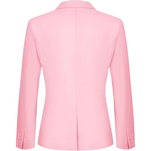 Size L/XL Women's 3 Piece Suit Lady 2 Button Business Work Office Slim Fit Blazer Jacket Pants Set