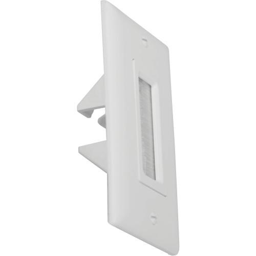 Legrand - OnQ HDMI In-Wall Connection Kit for Cable Management, Cable Pass Through Strap Conceals Cabling Behind the Wall, White, 2 Count, HT2000WHV1