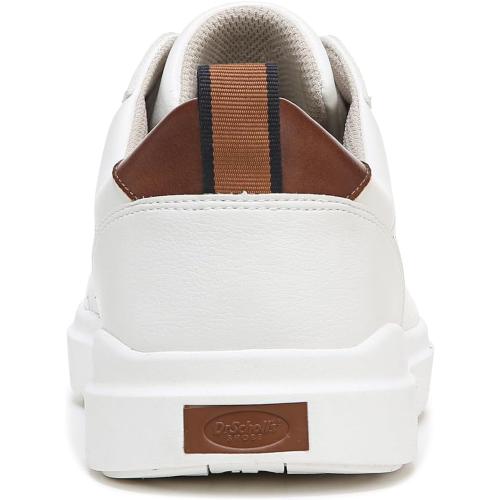 Dr. Scholl's  Men's 9 White Catch Thrills Sneaker