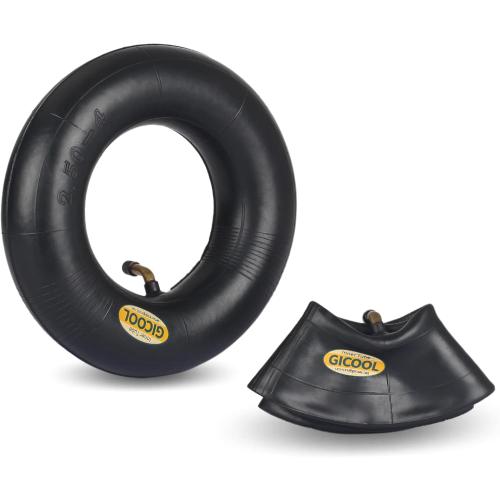 2.80/2.50-4 Inner Tubes, 2 Pack with TR87 Valve Stem, Heavy-Duty Inner Tubes, Replacement Tubes for Wheelbarrows, Hand Trucks, Dollies, Lawn Mowers, Scooters, Go Karts